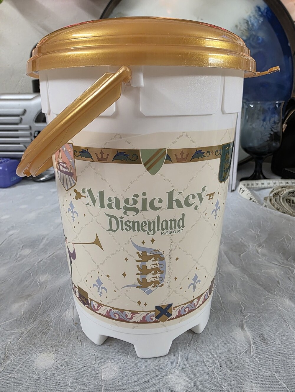 Disneyland 70th Anniversary Magic Key Popcorn Bucket 2026